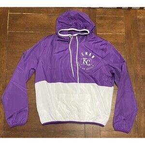 Men’s Kansas City Royals K State Purple Jacket Stadium Giveaway Size Medium